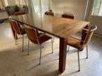 Leolux eetkamertafel Vivre, Huis en Inrichting, Tafels | Eettafels, Ophalen, Gebruikt, 200 cm of meer, 50 tot 100 cm