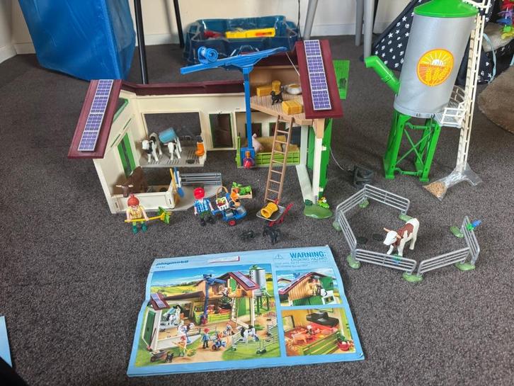 Playmobil Country Boerderij met Silo 70132, Kinderen en Baby's, Speelgoed | Playmobil, Gebruikt, Complete set, Ophalen of Verzenden
