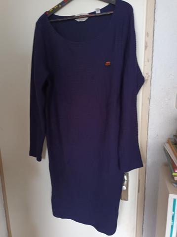  Scotch Soda jurk. Mt 42 Blauw paars wollen elk seizoen beschikbaar voor biedingen