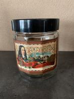 Antieke oude NOZON glazen tabakspot met bakelieten deksel, Ophalen of Verzenden, Zo goed als nieuw, Tabaksdoos of Verpakking