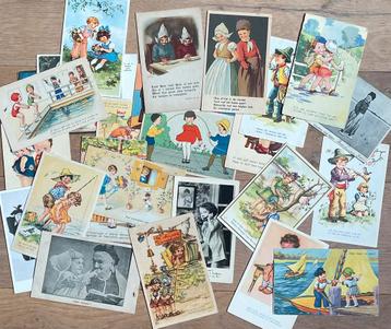 25 kinderkaarten met teksten/spreuken/versjes. beschikbaar voor biedingen