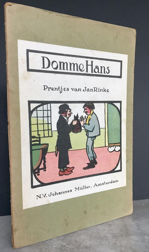 Rinke, Jan - Domme Hans ( 1910), Antiek en Kunst, Antiek | Boeken en Bijbels, Ophalen of Verzenden