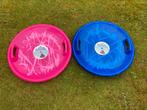 Blauwe Snow disc, sneeuw glijschotel, slee, Ophalen, Gebruikt