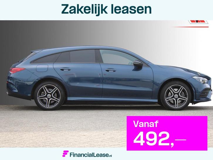 Mercedes-Benz CLA Shooting Brake 250e AUT8 AMG Line NIGHT PA, Auto's, Mercedes-Benz, Bedrijf, Lease, Financial lease, CLA, ABS