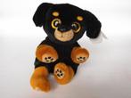 Rottweiler knuffel - TY Beanie Bellies - Randi Rottweiler, Ophalen of Verzenden, Nieuw, Hond