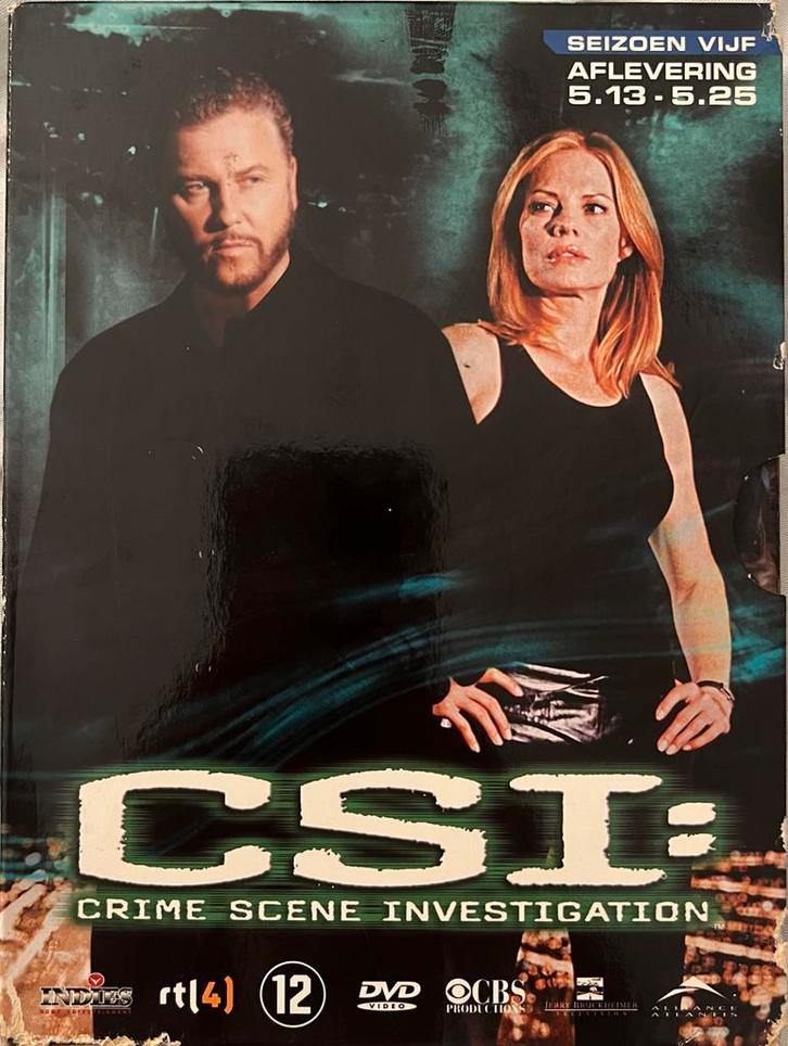CSI: Crime Scene Investigation - Seizoen 5 DVD, Cd's en Dvd's, Dvd's | Tv en Series, Gebruikt, Thriller, Boxset, Vanaf 12 jaar