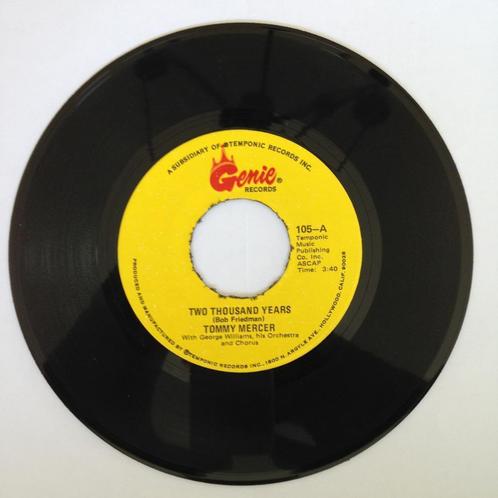 Tommy Mercer George Williams 2000 Years 7" jukebox jazz 70s, Cd's en Dvd's, Vinyl Singles, Gebruikt, Single, Jazz en Blues, 7 inch