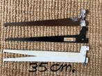 Metalen plankdragers voor wandrail F-systeem drager 15-50 cm, Ophalen, Gebruikt