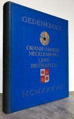 Gedenkboek Oranje-Nassau-Mecklenburg Lippe-Biesterfeld 1937
