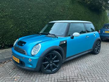 Mini 1.6 16V Cooper S 2003 Blauw Rijd Super/Airco/NWE Apk/ beschikbaar voor biedingen
