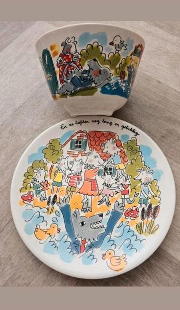 Efteling Blond Amsterdam de wolf&de 7 geitjes 2 set erg leuk beschikbaar voor biedingen