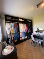 4 zwarte IKEA PAX kledingkasten - kasten - walk in closet, Huis en Inrichting, Ophalen, Gebruikt, 200 cm of meer, 50 tot 100 cm