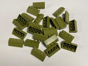 Partij 25x nieuwe 2x4 Lego dakpannen in diverse kleuren beschikbaar voor biedingen