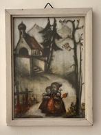 Oud schilderijtje, Antiek en Kunst, Ophalen of Verzenden