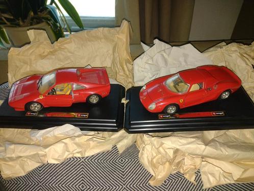 Burago 1:24 6 x Ferrari en 2 x Lamborghini, Hobby en Vrije tijd, Modelauto's | 1:24, Zo goed als nieuw, Auto, Bburago, Ophalen of Verzenden