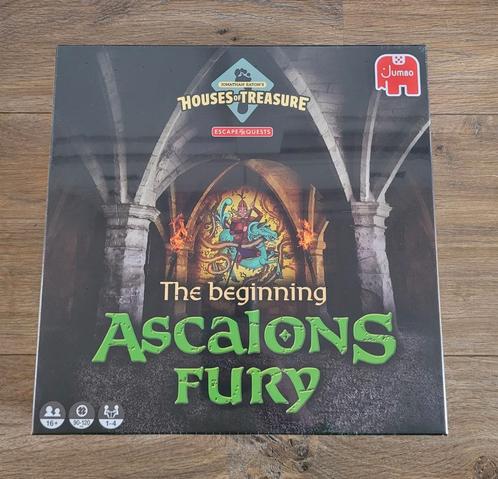 Ascalon's Fury - puzzel, bordspel en escaperoom, Hobby en Vrije tijd, Gezelschapsspellen | Bordspellen, Nieuw, Ophalen of Verzenden