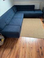 Xooon hoekbank blauw, Ophalen, 250 tot 300 cm, Hoekbank, 75 tot 100 cm