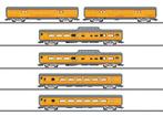 Marklin H0 43617 Zes sneltreinrijtuigen van de Union Pacific, Nieuw, Wisselstroom, Ophalen of Verzenden, Wagon