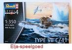 Modelbouw Revell Duitse duikboot TYPE VII C-41 1:350 - 5154, Ophalen of Verzenden, Nieuw, 1:200 of kleiner, Revell