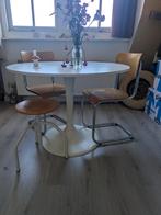 ronde eettafel ikea 1.03 m, Huis en Inrichting, Ophalen, Gebruikt, Tulip, Rond