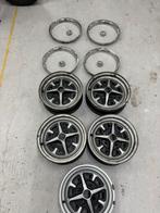 MGB rodtyle velgen compleet set zonder banden, 14 inch, Gebruikt, Velg(en), Ophalen