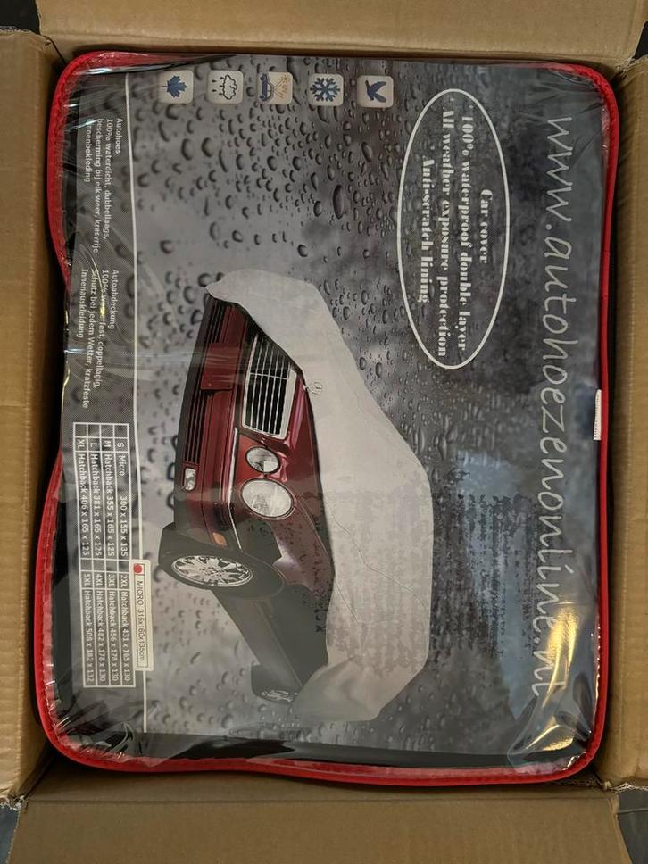 Autohoes voor kleine auto/brommobiel - Nieuw, Auto diversen, Autohoezen, Nieuw, Universeel, Ophalen