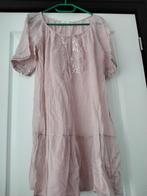 Roze Jurk met Pailletten - Maat L, Kleding | Dames, Jurken, Made in Italy, Maat 42/44 (L), Ophalen of Verzenden, Knielengte