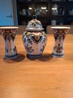 Miniatuur Makkum kaststelletje. Gemaakt: Altena en Krooyenga, Antiek en Kunst, Ophalen of Verzenden