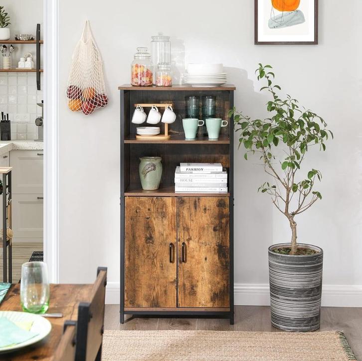 Keukenkast - 60x35x125, Huis en Inrichting, Keuken | Keukenelementen, Nieuw, 100 tot 150 cm, 50 tot 100 cm, 25 tot 50 cm, Bruin