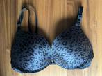 Als nieuwe grijs-zwarte panter push-up BH Primark maat 70A., Primark, Ophalen of Verzenden, Grijs, BH