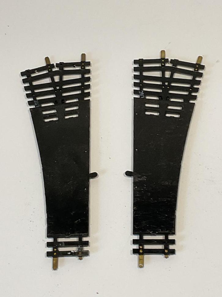 Fleischmann rails; zie omschrijving, Hobby en Vrije tijd, Modeltreinen | H0, Gebruikt, Rails, Gelijkstroom, Fleischmann, Analoog