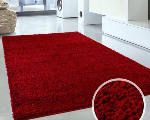 nieuw groot rood hoogpolig kleed Life Shaggy 200x290 decotex, Huis en Inrichting, Stoffering | Tapijten en Kleden, Nieuw, 200 cm of meer