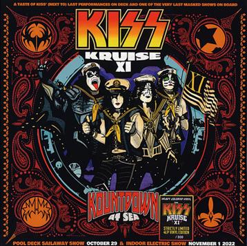 Kiss: Kiss kruise XI - kountdown 2022   4 lp box gekleurd  beschikbaar voor biedingen
