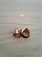 Nieuwe tunnels. Staal. Rosé goud. 1.6, 2, 2.5, 3, 4, 5, 6, 8, Ophalen of Verzenden, Zo goed als nieuw, Staal, Oor- of Traguspiercing