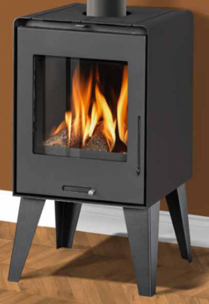 Houtkachel K59 met sokkel, Victoria Fire, nieuw., Huis en Inrichting, Kachels, Nieuw, Vrijstaand, Houtkachel, Hout, Ophalen of Verzenden