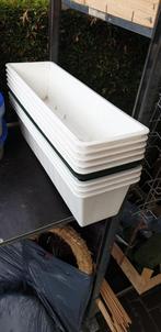 Kunststof Bloembakken - Set van 9 stuks, Tuin, Kunststof, Gebruikt, Minder dan 30 cm