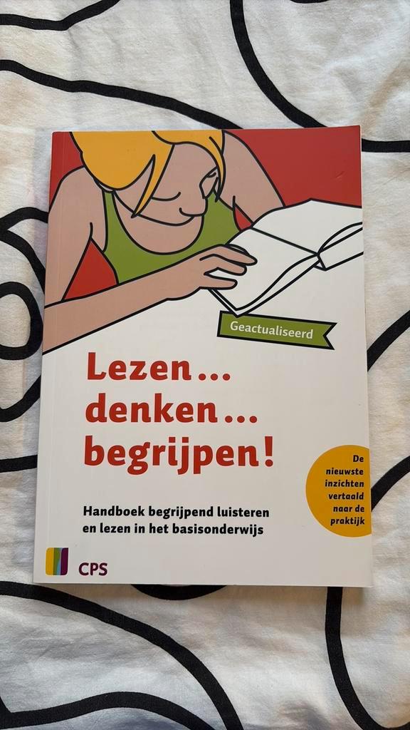 Karini van de Mortel - Lezen...denken...begrijpen!, Boeken, Wetenschap, Zo goed als nieuw, Ophalen of Verzenden