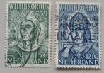 Nederland 1939 NVPH 323-24 gest, Ophalen of Verzenden, T/m 1940, Gestempeld