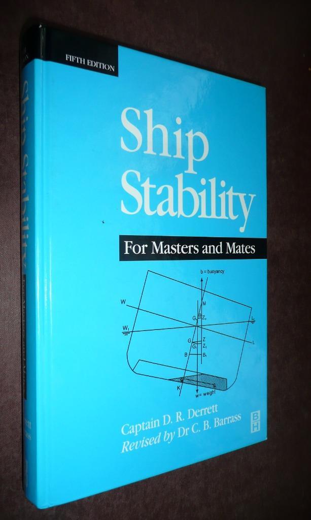 6 x SHIP STABILITY  beladen, stabiliteit & Stowage: ., Boeken, Studieboeken en Cursussen, Zo goed als nieuw, HBO, Alpha, Ophalen of Verzenden