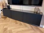 BESTÅ Tv-meubel zwartbruin 180cm, Ophalen, 150 tot 200 cm, Zo goed als nieuw, Minder dan 100 cm