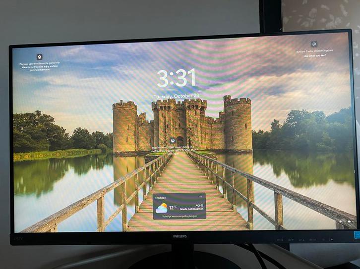 Philips 242V8A 24" Full HD IPS Monitor, Computers en Software, Monitoren, Zo goed als nieuw, 61 t/m 100 Hz, HDMI, Gaming, IPS