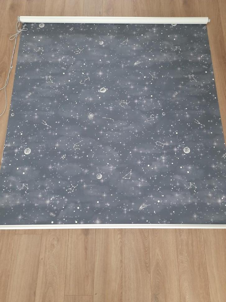 Rolgordijn BECE Verduisterend Sterrenmotief 146,5x280cm, Huis en Inrichting, Stoffering | Gordijnen en Lamellen, Ophalen of Verzenden