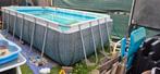 4x3 zwembad met 8m3 zandfilter pomp of te ruil, Ophalen, 200 tot 300 cm, 80 tot 120 cm, Vierkant