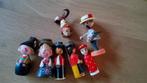 Oude retro houten volkskunst poppetjes Ertsgebergte, Antiek en Kunst, Ophalen of Verzenden