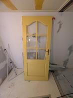 Oud grenen deur, Doe-het-zelf en Verbouw, Ophalen, Zo goed als nieuw, Binnendeur, 200 tot 215 cm