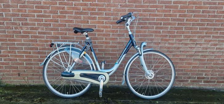 Gazelle Orange Damesfiets 57 Framemaat 7 versnellingen, Fietsen en Brommers, Fietsen | Dames | Damesfietsen, Ophalen