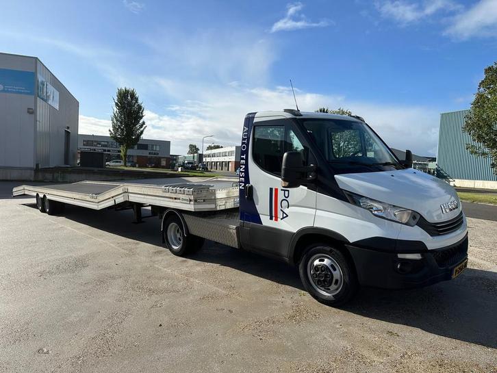 Iveco 40C18 Be trekker 9.4 ton| Automaat | BE Combi voor 3 a, Auto's, Bestelauto's, Bedrijf, Te koop, ABS, Centrale vergrendeling
