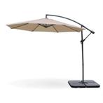zweef parasol met voet, Kantelbaar, Gebruikt, Stokparasol, Ophalen