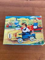 Vintage houten kinderpuzzel jaren 60, Ophalen of Verzenden, 10 tot 50 stukjes, Gebruikt, 2 tot 4 jaar