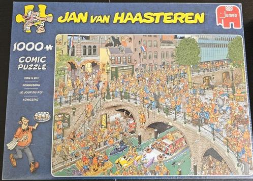 Jan van Haasteren - Koningsdag 1.000 st. NIEUW in seal, Hobby en Vrije tijd, Denksport en Puzzels, Nieuw, Legpuzzel, 500 t/m 1500 stukjes
